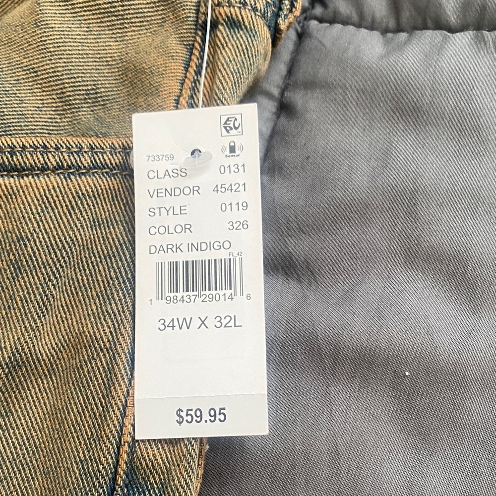 PacSun Men's Tan Relaxed Jeans - Picture 2 of 5